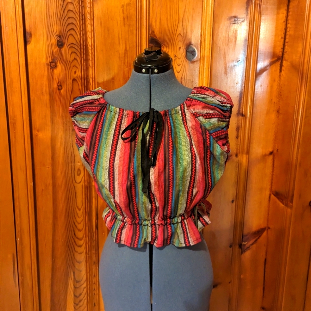 Freddie's of Pinewood Mexican Blouse
